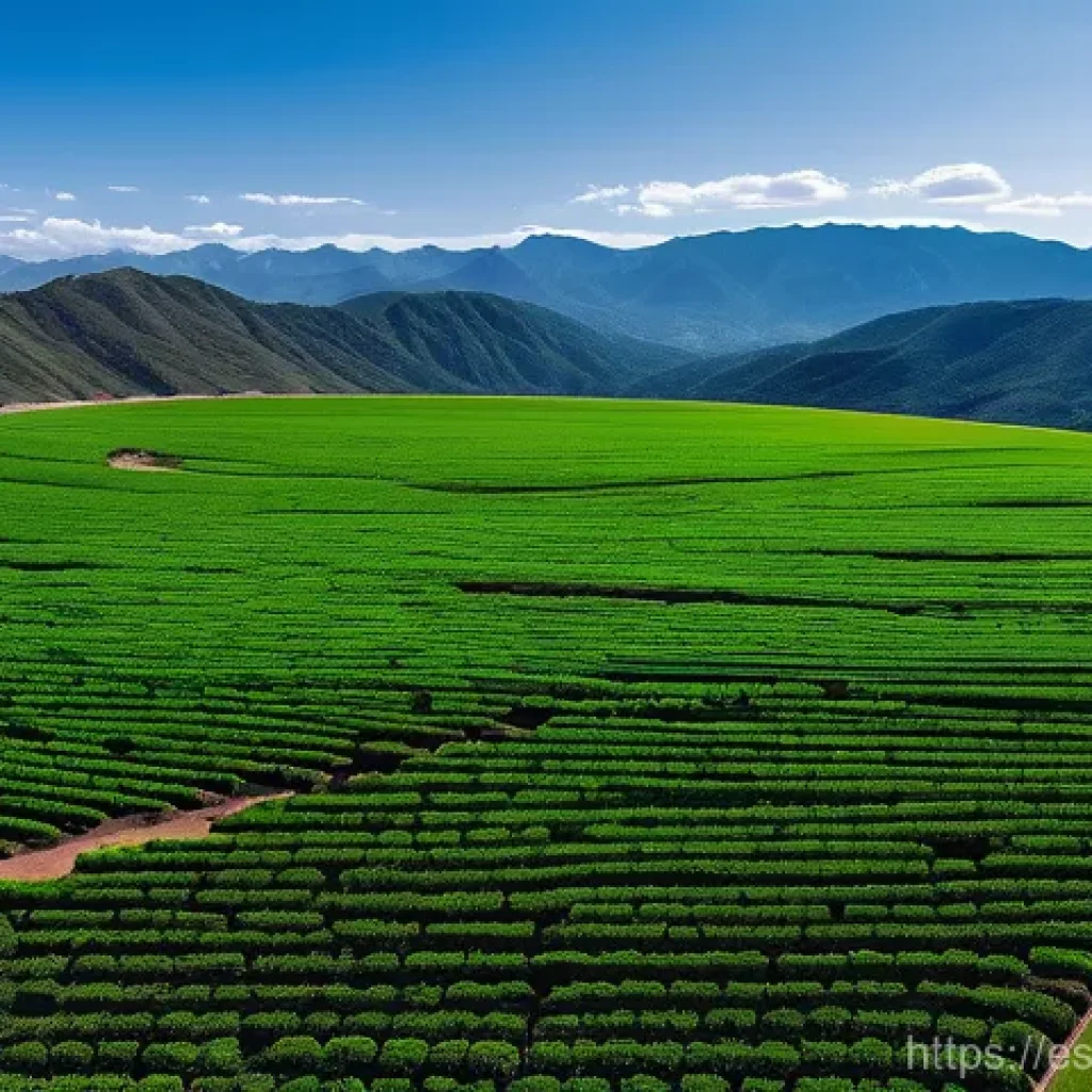 자연 기반 기후 솔루션을 위한 기술 혁신 - Reforestation with High-Tech Drones**
A wide, panoramic shot capturing a vibrant, recovering landsc...