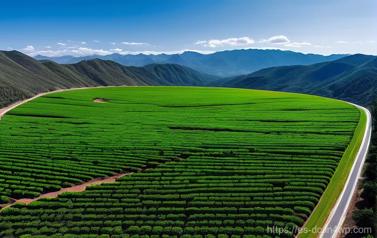 자연 기반 기후 솔루션을 위한 기술 혁신 - Reforestation with High-Tech Drones**

A wide, panoramic shot capturing a vibrant, recovering landsc...