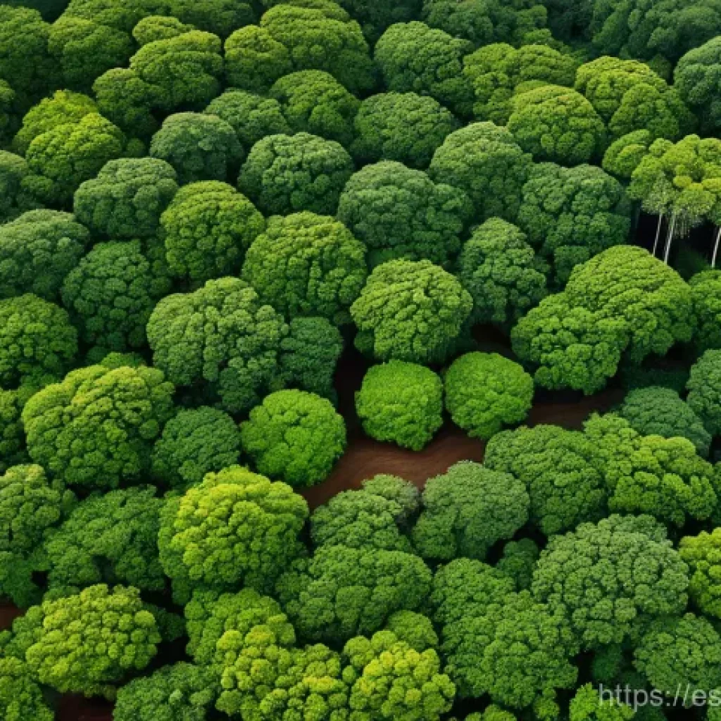기후 변화 대응을 위한 생태계 서비스 활용 - The Silent Green Giants: Tropical Reforestation in Action**
An awe-inspiring, hyper-realistic aeria...